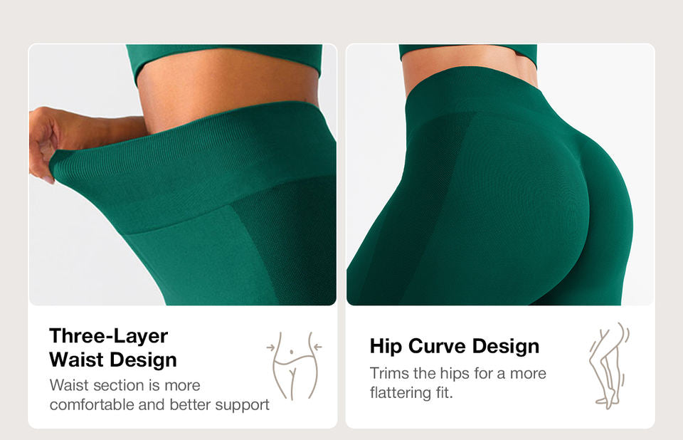 Seamless Peach compression Lift Leggings